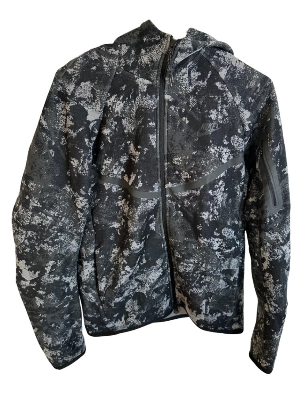 Nike Tech Fleece Camo Full Zip Hoodie Jacket (Size Small)